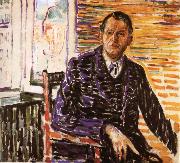 Edvard Munch Portrait oil painting